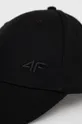 Βαμβακερό καπέλο 4F μαύρο
