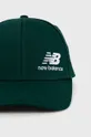 Bavlnená čiapka New Balance MH934317NGW zelená