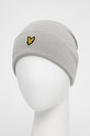 Lyle & Scott Czapka HE960ARC.D24 szary AW21