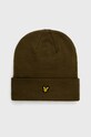 Lyle & Scott Căciulă uni verde HE960ARC.W485