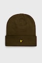 Lyle & Scott Căciulă uni verde HE960ARC.W485