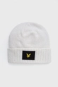 biały Lyle & Scott Czapka Unisex