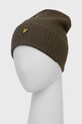 Lyle & Scott Căciulă HE502AC.W485 verde AW21