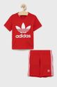 červená Dětská souprava adidas Originals Chlapecký