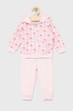 Detská tepláková súprava Guess bavlna ružová H1YI00.KA6R0