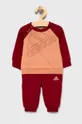 красный Детский комплект adidas GS4268 Для девочек