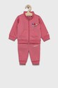 Детский спортивный костюм adidas Originals H25233 трикотаж розовый H25233