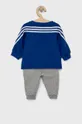 Дитячий спортивний костюм adidas Performance H28837 блакитний