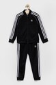 Дитячий спортивний костюм adidas Originals трикотаж чорний H25260