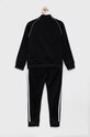 Хлопчик Дитячий спортивний костюм adidas Originals H25260 чорний