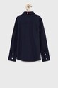 Tommy Hilfiger Koszula dziecięca KB0KB06934.4890 granatowy AW21