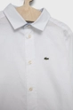 Lacoste Koszula bawełniana dziecięca CJ8077 100 % Bawełna