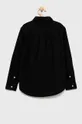 Polo Ralph Lauren Koszula bawełniana dziecięca 323853501001 czarny