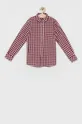 κόκκινο Παιδικό βαμβακερό πουκάμισο Birba&Trybeyond Για αγόρια