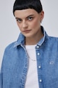 Tommy Jeans Koszula bawełniana DW0DW11219.4890 niebieski DW0DW11219.4890