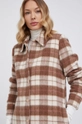 коричневий Вовняне пальто Woolrich