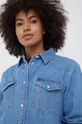 niebieski Wrangler - Koszula bawełniana jeansowa