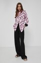Πουκάμισο Victoria Victoria Beckham μακρύ ροζ 2321WSH003052A
