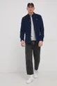 Πουκάμισο κοτλέ Tommy Jeans σκούρο μπλε
