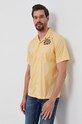 Pepe Jeans Koszula bawełniana żółty PM307090.105