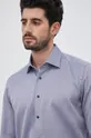 μπλε Βαμβακερό πουκάμισο Emanuel Berg Ανδρικά