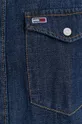 Bavlnená rifľová košeľa Tommy Jeans tmavomodrá