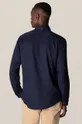 Βαμβακερό πουκάμισο Eton σκούρο μπλε