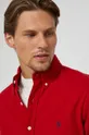 червоний Бавовняна сорочка Polo Ralph Lauren