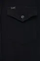 Βαμβακερό πουκάμισο Lee μαύρο