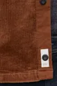 Вельветова сорочка Sisley коричневий