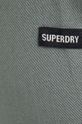 Bavlněné tričko Superdry okrová