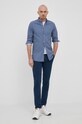 Ρούχα Tommy Hilfiger - Βαμβακερό πουκάμισο MW0MW20585.4890 μπλε