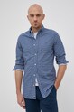Tommy Hilfiger - Βαμβακερό πουκάμισο MW0MW20585.4890 μπλε