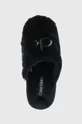 чёрный Тапки Calvin Klein