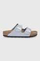 szary Birkenstock Klapki Patent Alloy Damski