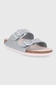 Шльопанці Birkenstock срібний