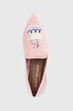 Kurt Geiger London Mokasyny Junkfort Loafer różowy 8492753609.53