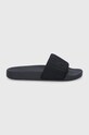 Šľapky AllSaints textilný čierna B4ZW0483.BLACK