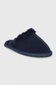 Kućne papuče od brušene kože Superdry mornarsko plava