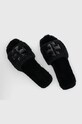 Tory Burch Papuci din piele negru 83484.001