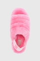 roza Vunene papuče UGG Fluff Yeah