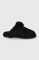 black UGG suede slippers Scuffette II Women’s