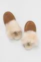 UGG suede slippers brown