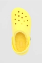 żółty Crocs kapcie CLASSIC LINED CLOG