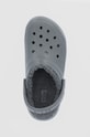 Crocs kapcie CLASSIC LINED CLOG szary ASSIC.LINED.CLOG.203591