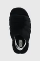 čierna Detské vlnené papuče UGG