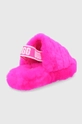 UGG Kapcie wełniane dziecięce Fluff Yeah Slide Cholewka: Wełna, Wnętrze: Materiał tekstylny, Wełna, Podeszwa: Materiał syntetyczny