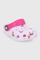 Παιδικές παντόφλες Crocs CLASSIC TODDLER PRINTED CLOG KIDS ροζ