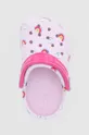 ροζ Παιδικές παντόφλες Crocs CLASSIC TODDLER PRINTED CLOG KIDS