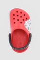 červená Dětské pantofle Crocs